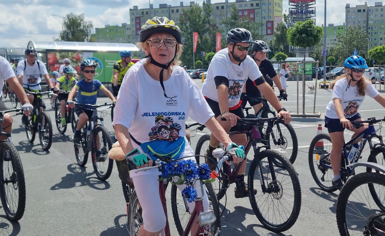 Maja Włoszczowska poprowadziła Jeleniogórską Szprychę