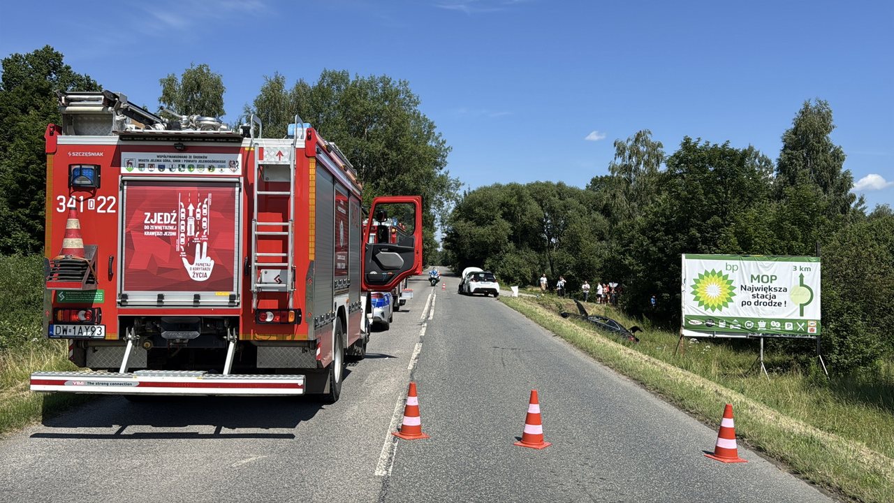 Wypadek na Karpackiej – brawurowy 21–latek