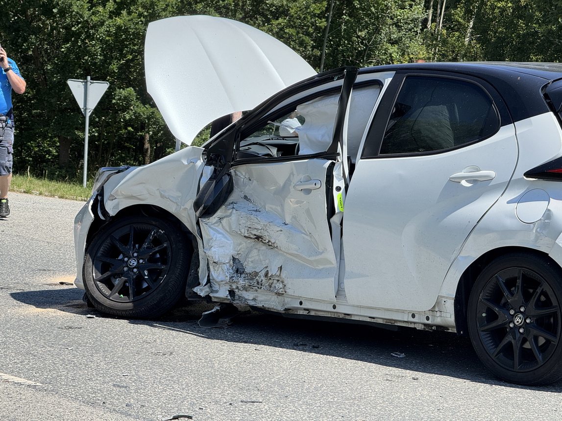 Wypadek na Karpackiej – brawurowy 21–latek