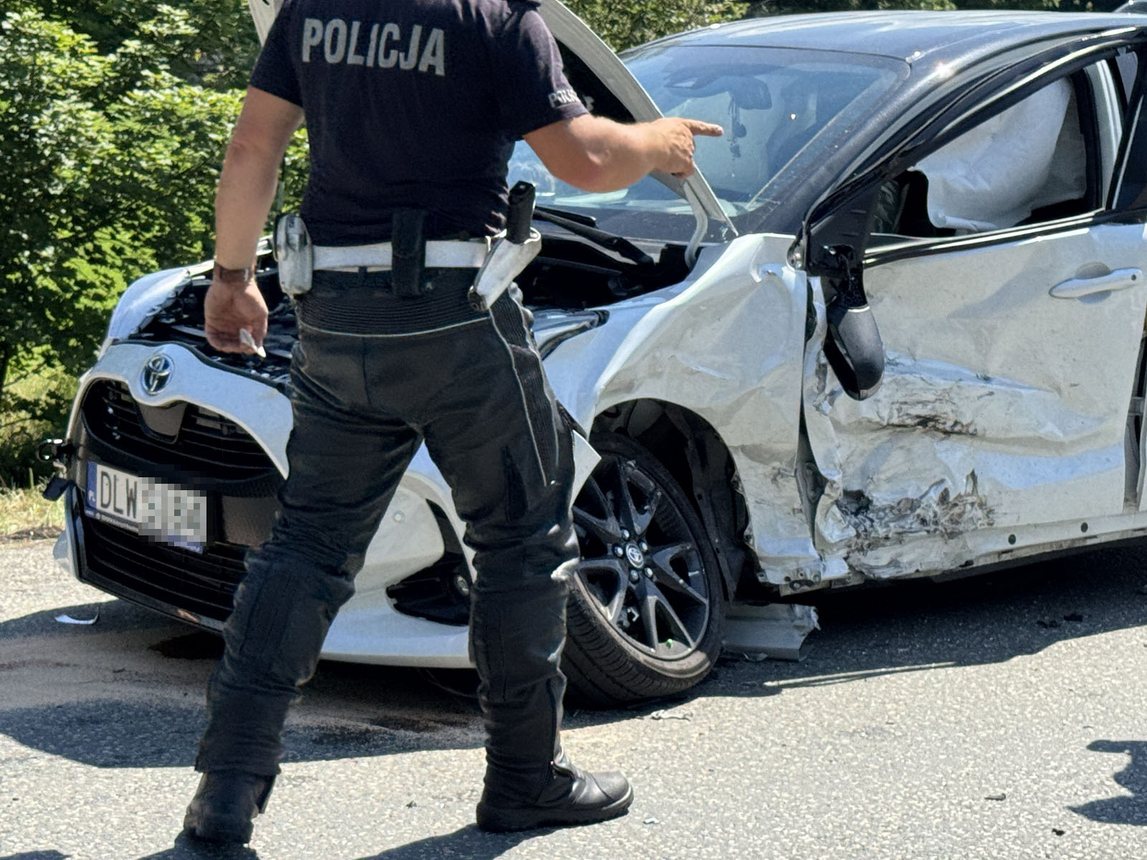 Wypadek na Karpackiej – brawurowy 21–latek