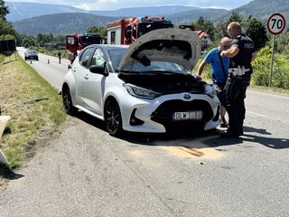 Wypadek na Karpackiej – brawurowy 21–latek
