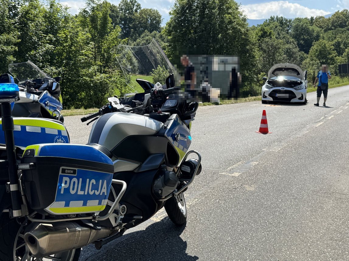 Wypadek na Karpackiej – brawurowy 21–latek