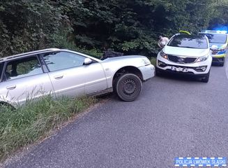 Pijany uciekał starym Audi