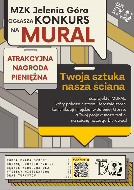 Kto namaluje mural dla MZK?
