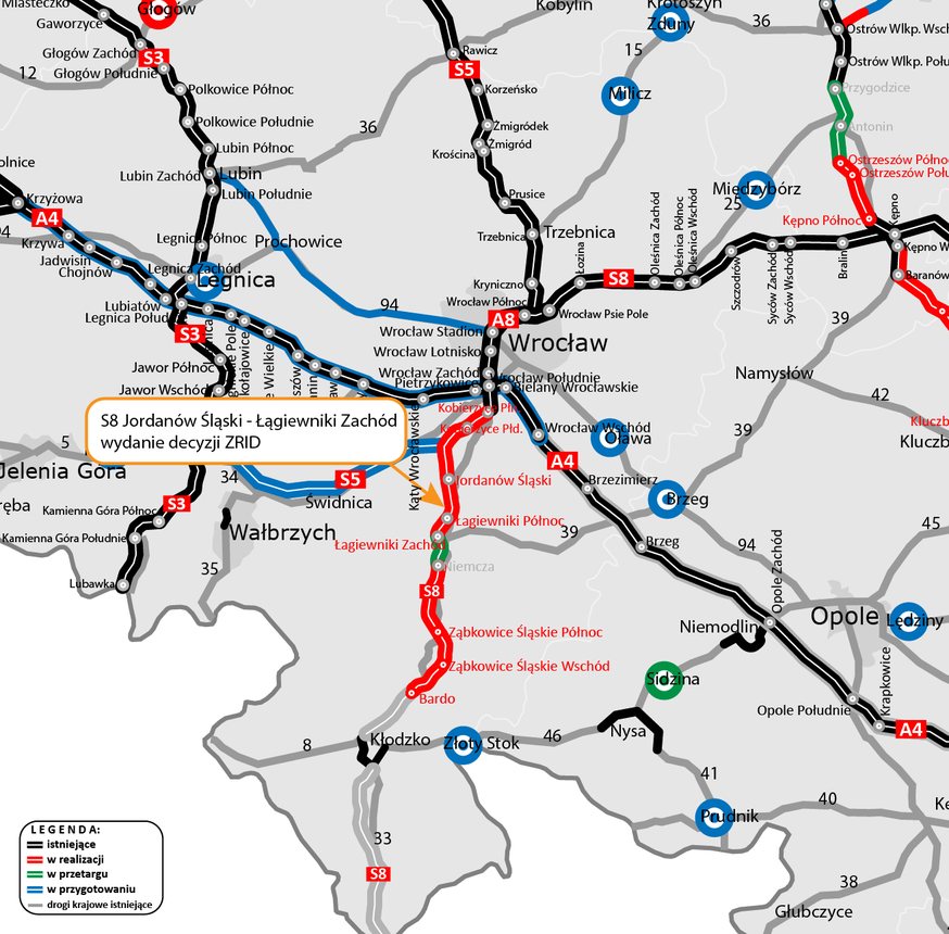 Zielone światło dla odcinka S8