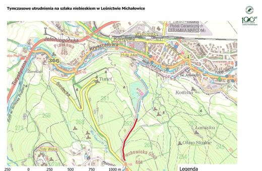 Utrudnienia na szlaku do Uroczyska
