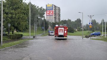 Ulewa sparaliżowała Jelenią Górę