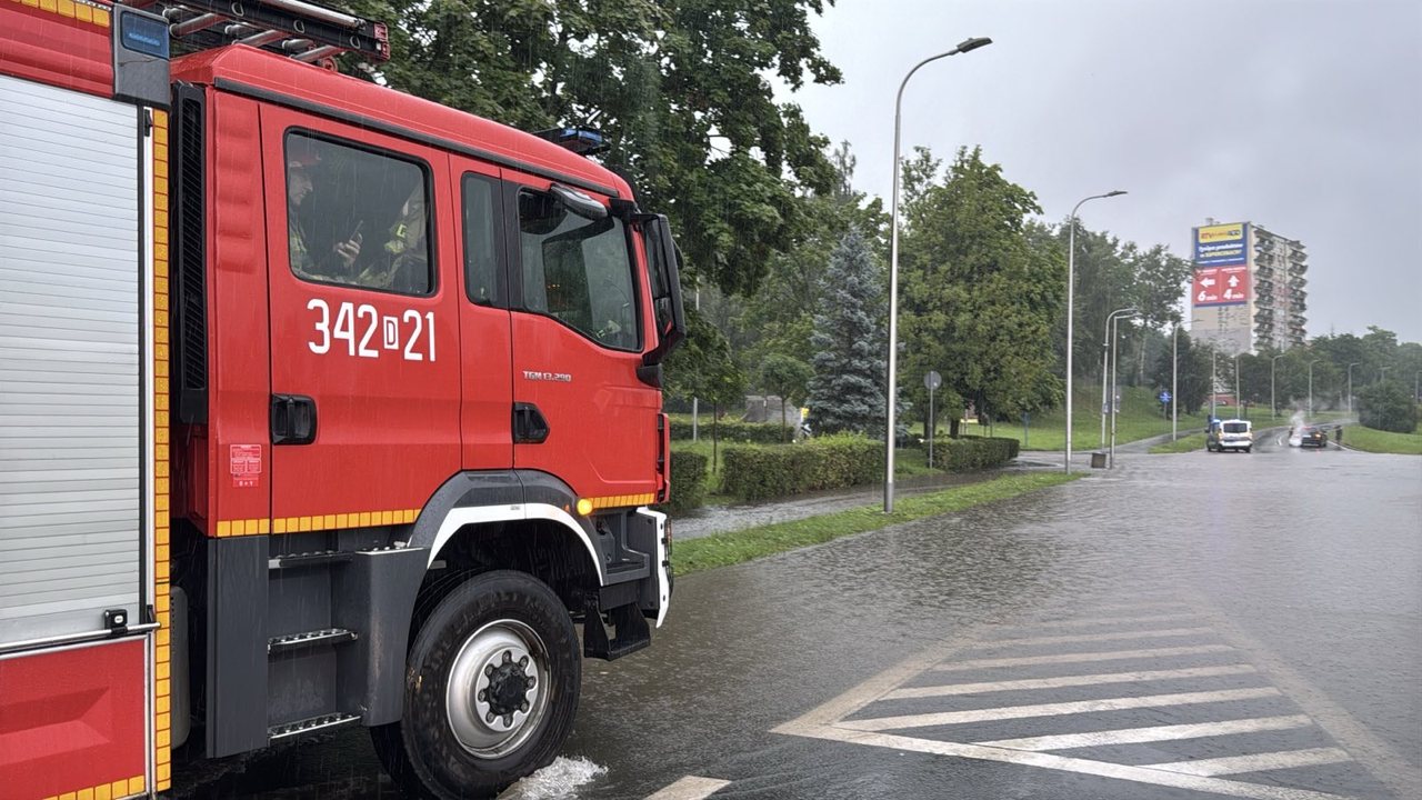 Ulewa sparaliżowała Jelenią Górę