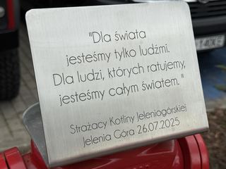 Strażacy z Kotliny Jeleniogórskiej uhonorowani