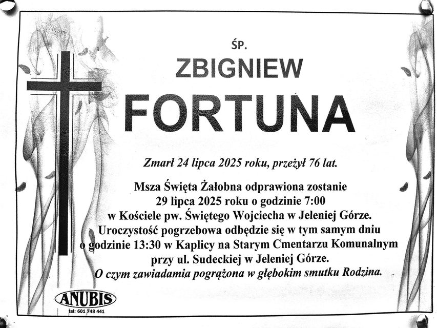 Zmarł Zbigniew Fortuna