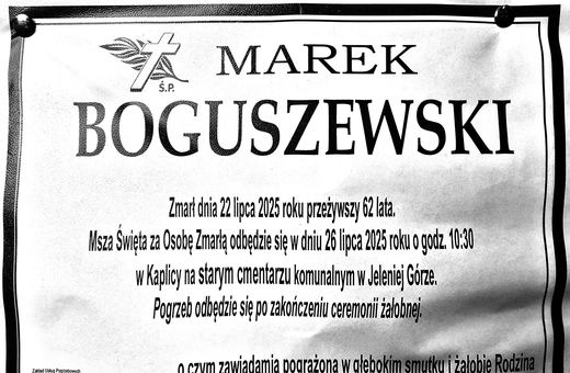 Zmarł Marek Boguszewski