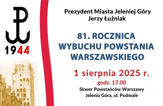 Jelenia Góra uczci rocznicę wybuchu Powstania Warszawskiego