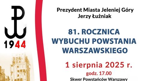 81. Rocznica Wybuchu Powstania Warszawskiego