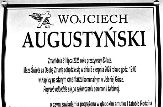 Zmarł Wojciech Augustyński