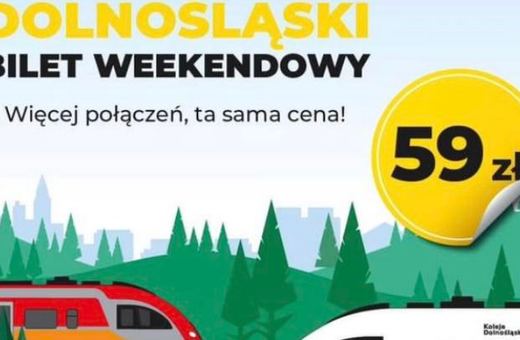 Tanie podróże koleją z biletem weekendowym