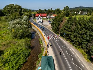 Protestowali bo ich zalewa