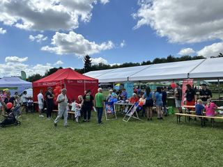 Piknik spółek miejskich na Błoniach