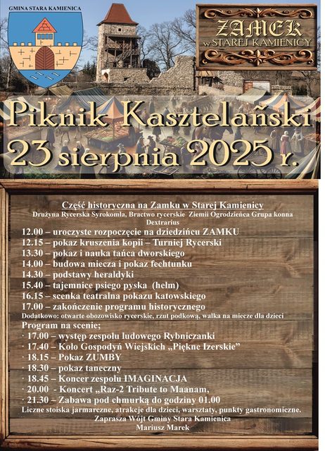 Piknik Kasztelański w Starej Kamienicy