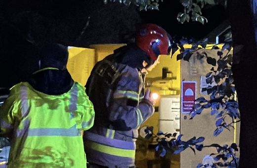 Ewakuacja gości z hotelu w Karpaczu