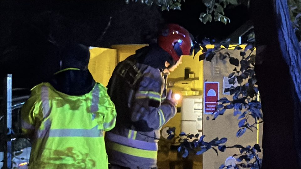 Ewakuacja gości z hotelu w Karpaczu