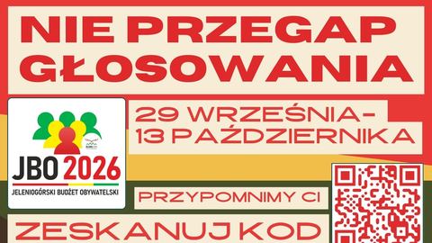Nie zapomnij zagłosować w JBO2026