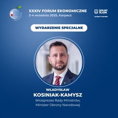 Kosianiak–Kamysz, Senyszyn i Stanowski spotkają się na Forum Ekonomicznym
