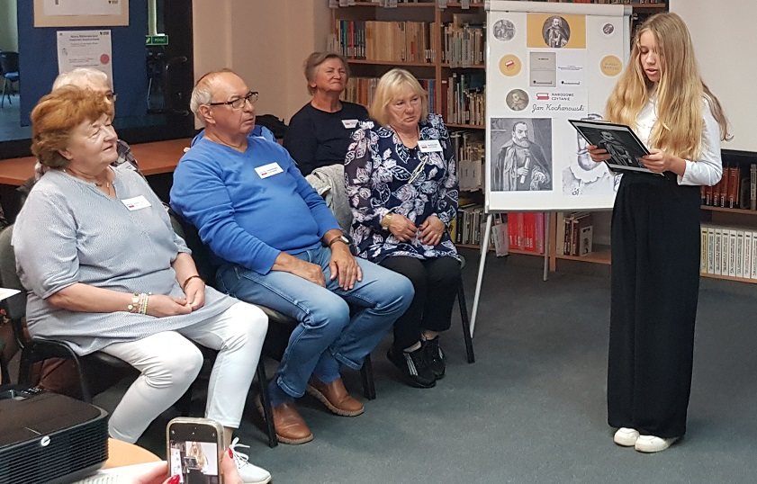 Kochanowski łączy pokolenia, czyli Narodowe Czytanie w Bibliotece Pedagogicznej