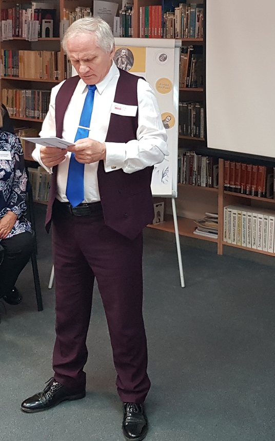 Kochanowski łączy pokolenia, czyli Narodowe Czytanie w Bibliotece Pedagogicznej
