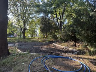 Zameczek już lśni, teraz czas na park