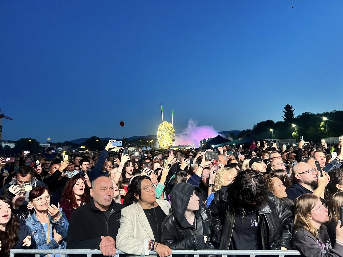 Publiczność oszalała! Lady Pank na scenie