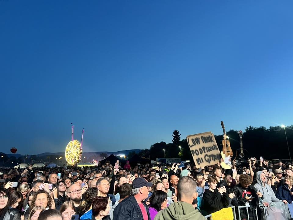 Publiczność oszalała! Lady Pank na scenie