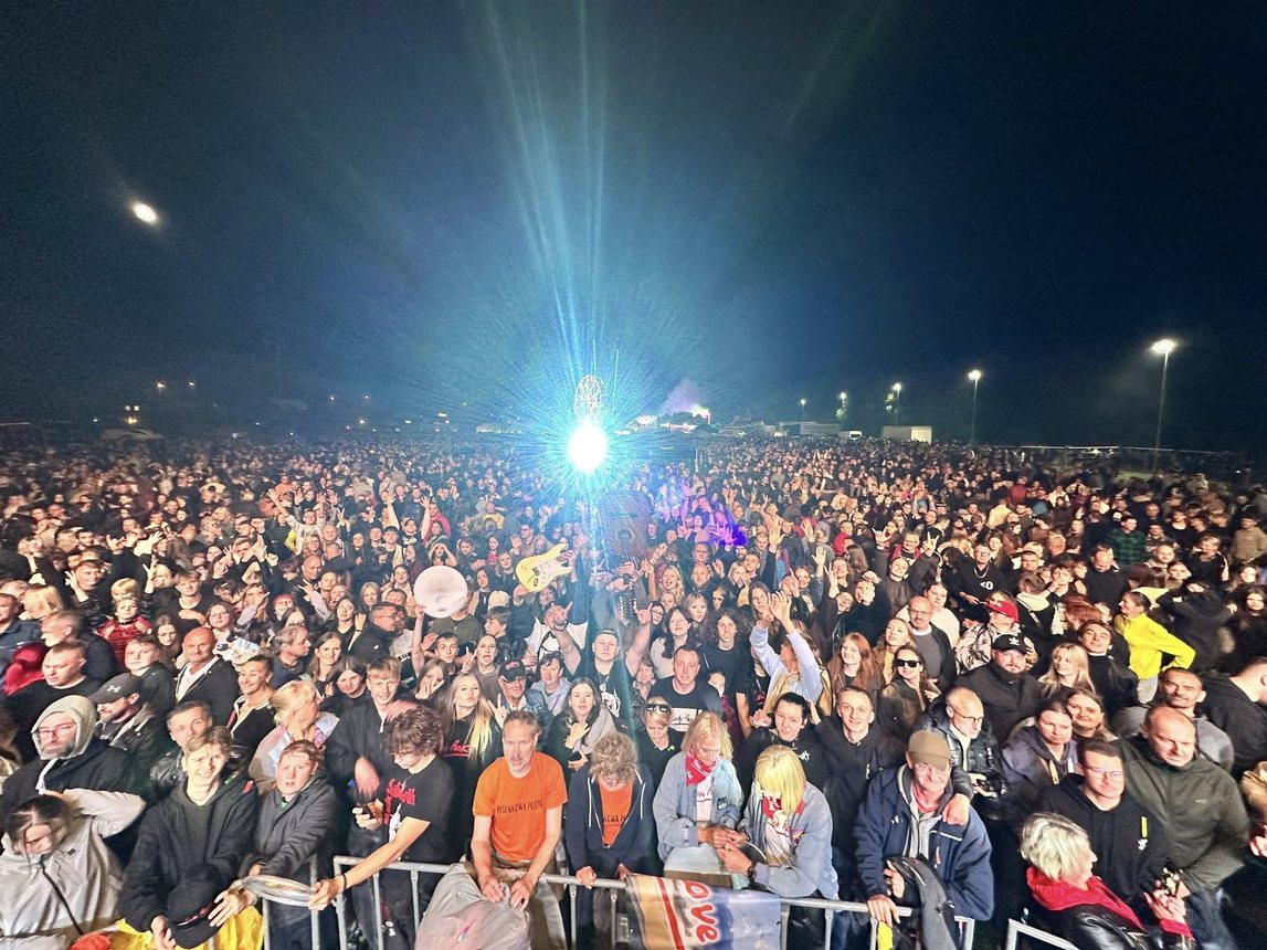 Publiczność oszalała! Lady Pank na scenie