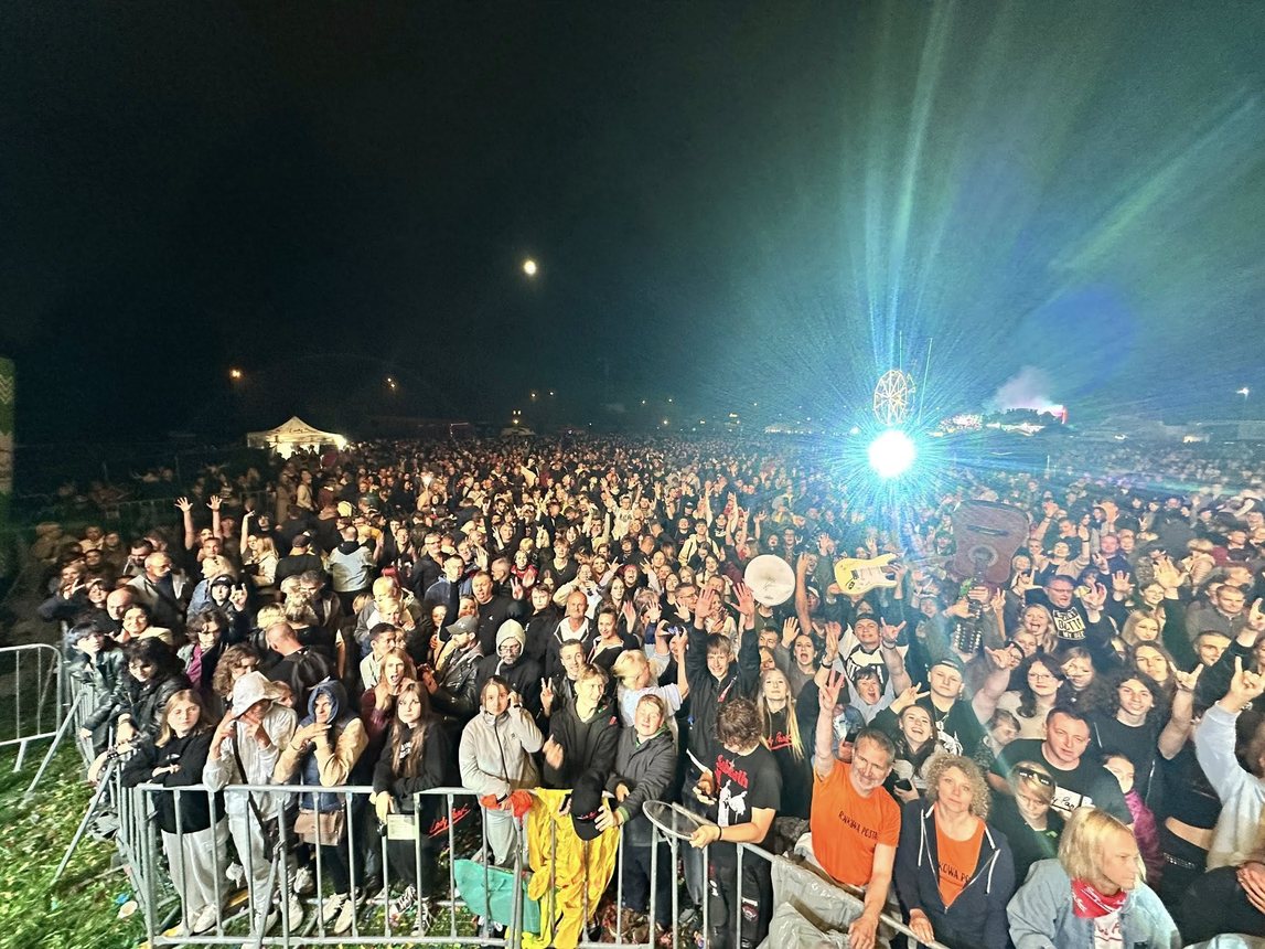 Publiczność oszalała! Lady Pank na scenie