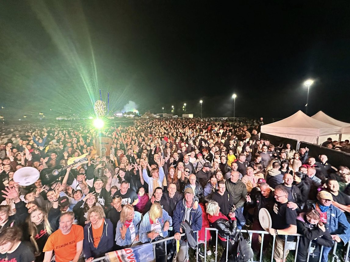 Publiczność oszalała! Lady Pank na scenie