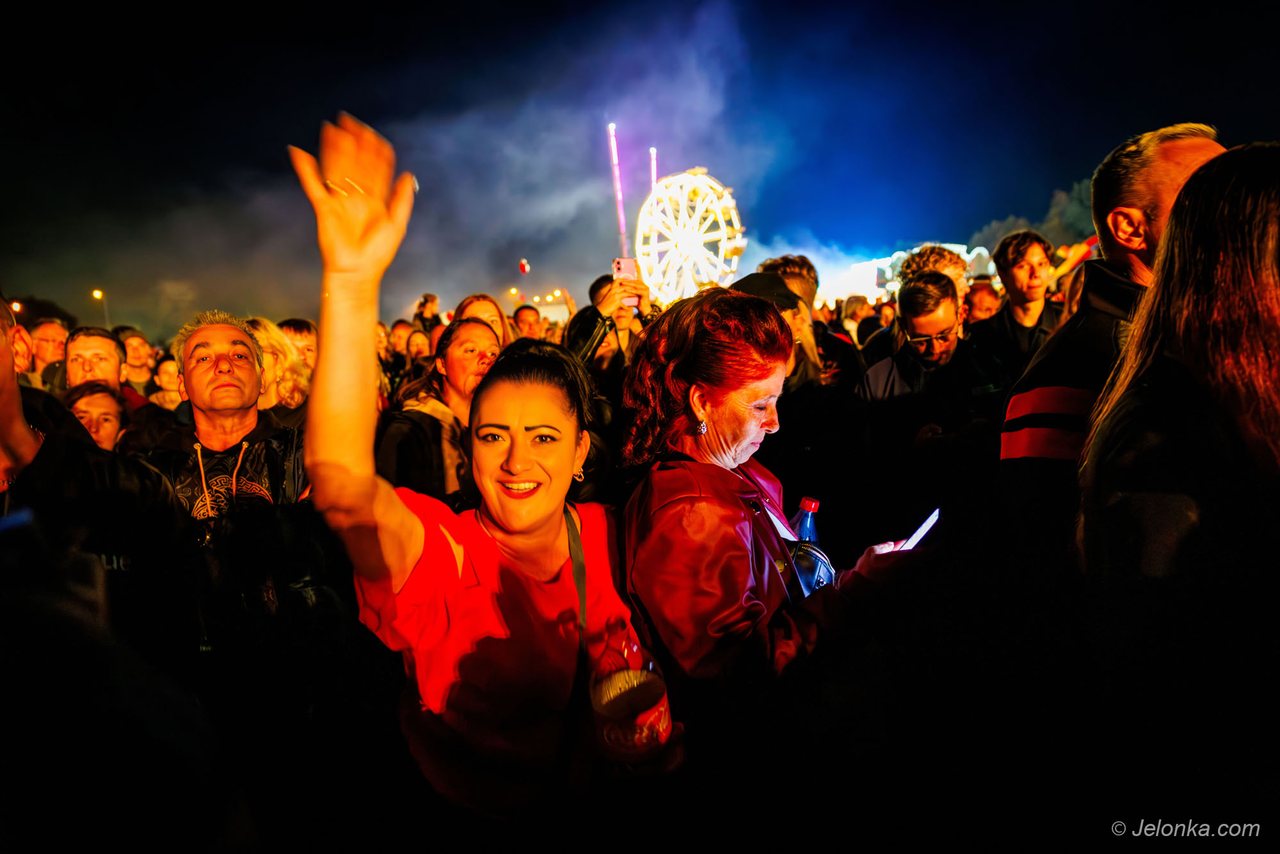 Publiczność oszalała! Lady Pank na scenie