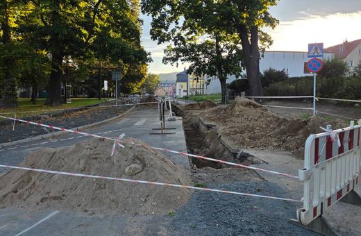 Dworcowa: prace idą pełną parą
