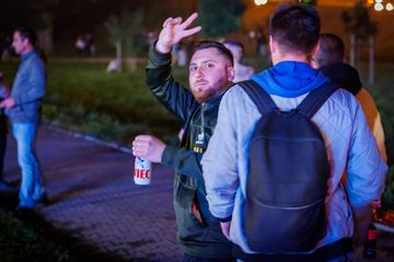 Ochraniali mieszkańców podczas koncertu Lady Pank