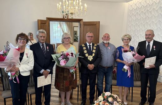 Medale na Złote Gody