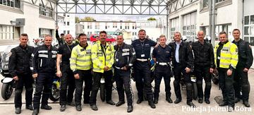 Policjanci jeleniogórskiej drogówki doskonalili swoje umiejętności w międzynarodowym szkoleniu motocyklowym w Austrii