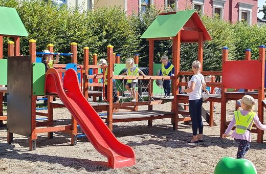 Plac Kościuszki – nowe miejsce do zabaw dla dzieci
