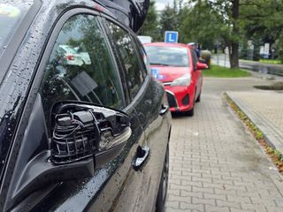 Kolizja podczas nauki jazdy