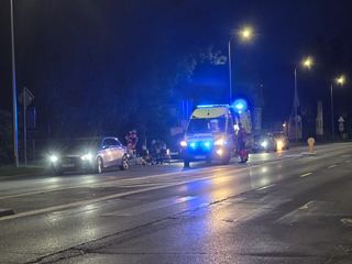 Potrącenie 77–latki na przejściu dla pieszych