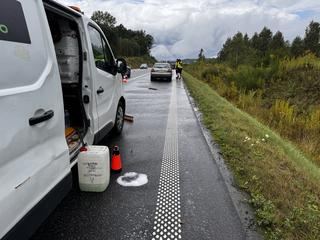 Kolizja na obwodnicy Maciejowej