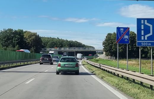 Nowy odcinkowy pomiar prędkości na A4