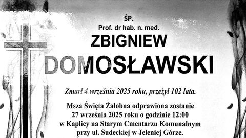 Pogrzeb profesora Domosławskiego