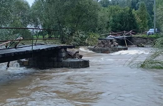 Zerwany most niebawem zostanie odbudowany