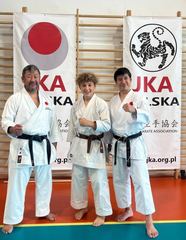 Szkolili się pod okiem legend karate z Japonii