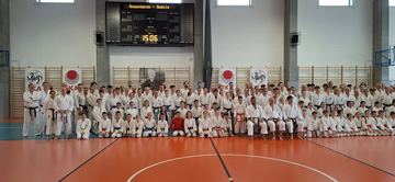 Szkolili się pod okiem legend karate z Japonii
