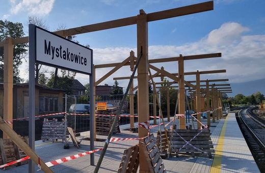 Wiaty na stacji będą jak przed laty