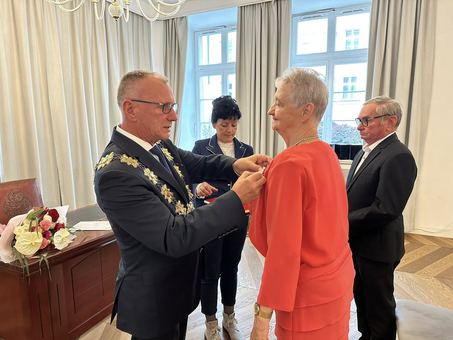 Medale dla złotych jubilatów